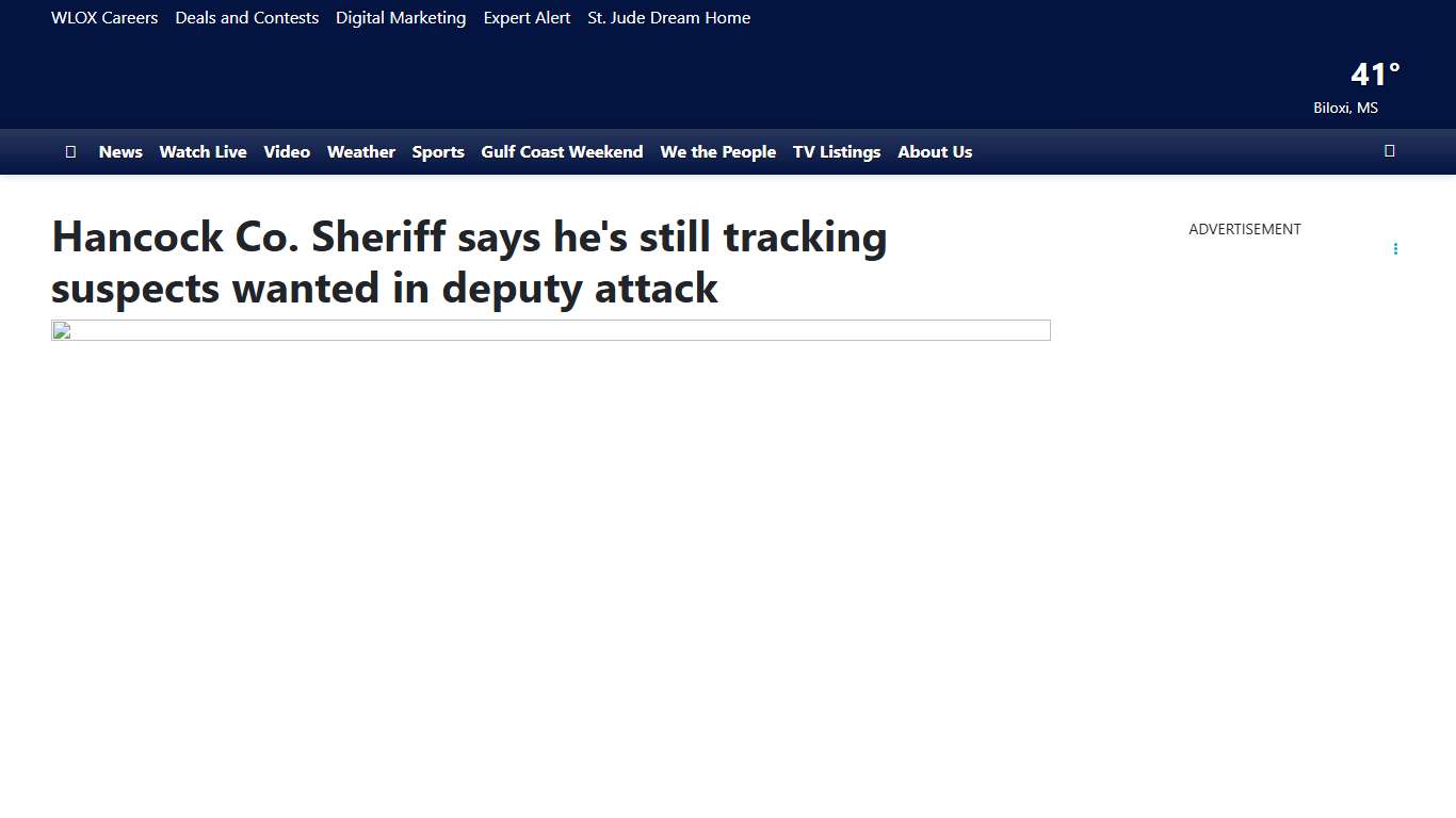 Hancock Co. Sheriff says he's still tracking suspects wanted in deputy attack